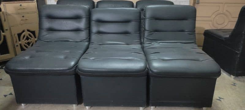 6 Rexine Sofa 1