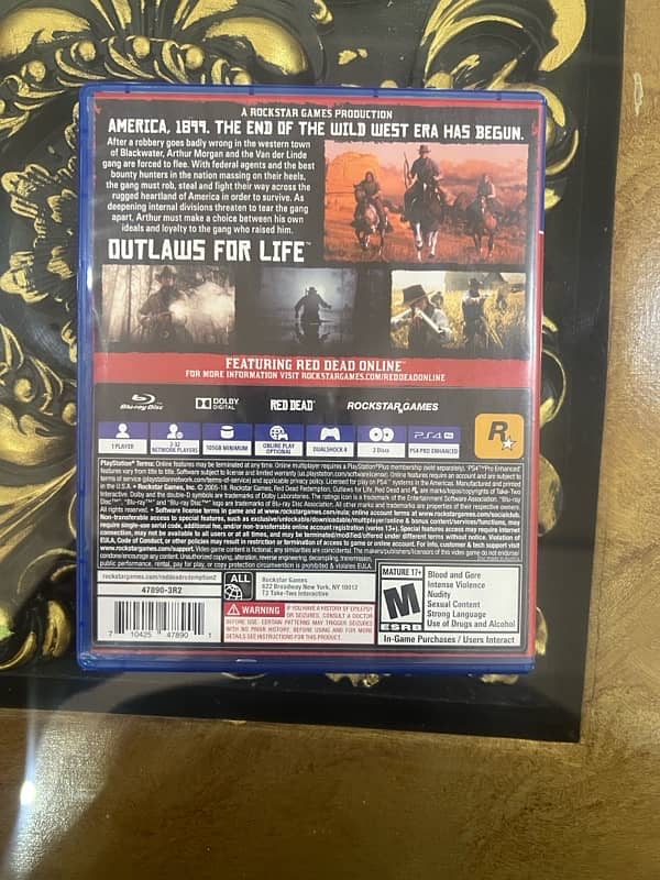 RDR2 PS4 Just seal open 5