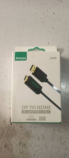 DP to HDMI Cable