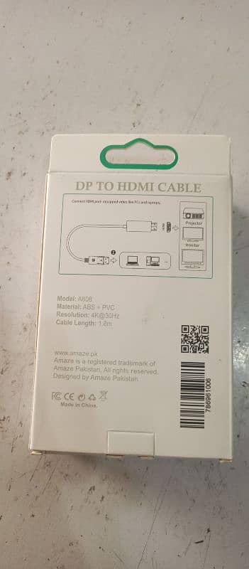 DP to HDMI Cable 2