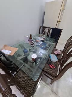 dining table with 6 chairs