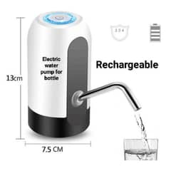 Electric water pump for bottle