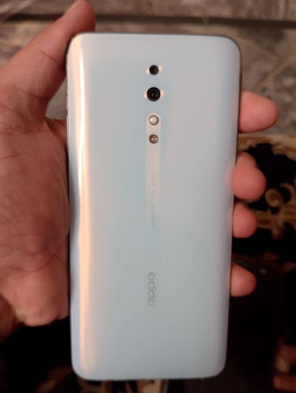 oppo Reno z mobile in display fingar print 6