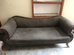 3 seater sofa for sale high quality wood condition 10/7