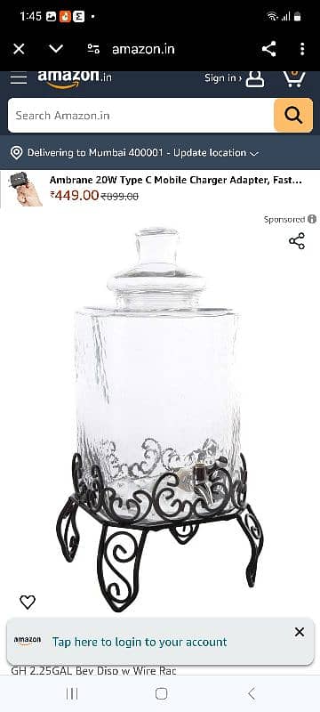 10 liter glass dispenser with tap 5