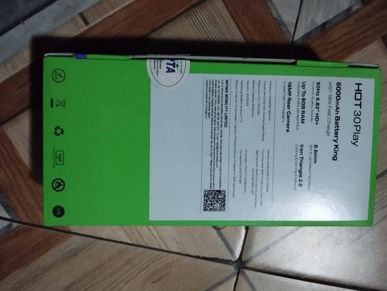 Infinix Hot 30 Play (SEALED) (6000MAH) 9