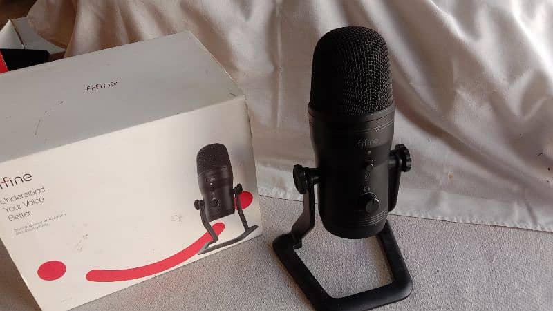 Fifine k690 Original (9/10) USB microphone + pop filter 0