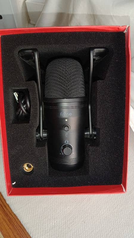 Fifine k690 Original (9/10) USB microphone + pop filter 1