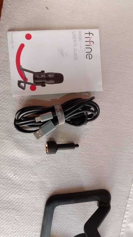 Fifine k690 Original (9/10) USB microphone + pop filter 4