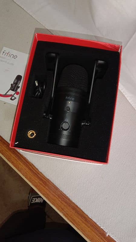 Fifine k690 Original (9/10) USB microphone + pop filter 5