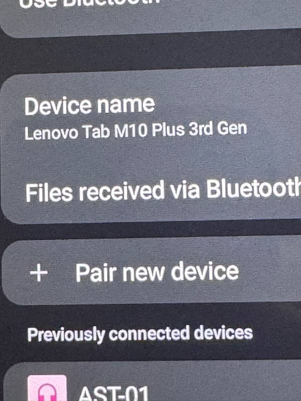 lenovo tab M10 plus 3rd generation 2