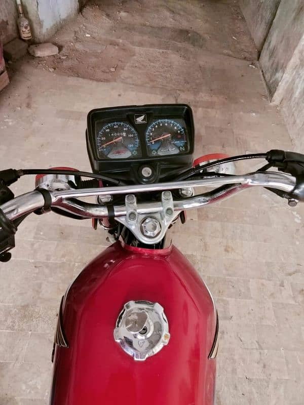 honda cg 125 khi number good condition 0