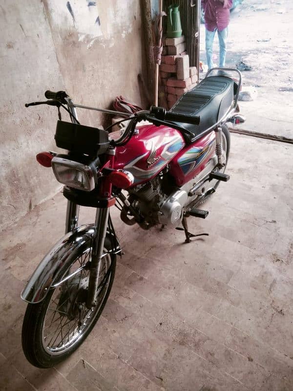 honda cg 125 khi number good condition 1