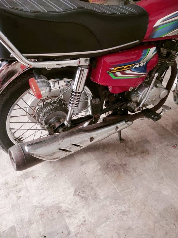 honda cg 125 khi number good condition 3