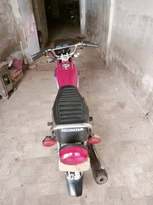 honda cg 125 khi number good condition 5