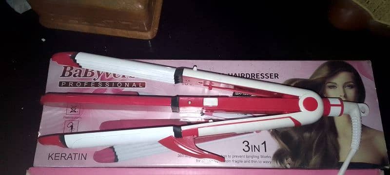 3 in 1 straightener , curler , pumping 2