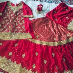 bridal dress for barat