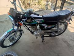 Honda 125 motor bike