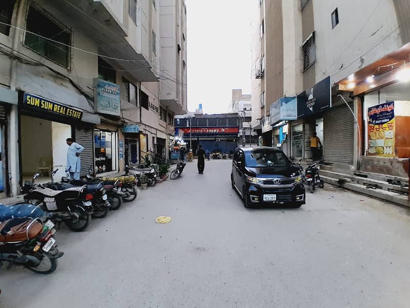 SHOP FOR RENT IN GULISTAN-E-JAUHAR BLOCK 14 NEAR KABYEES BACK SITE. 2