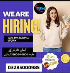 Online Part time/full time/home job/Typing Data entry/Ads 0