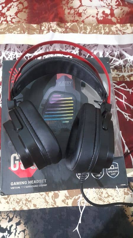 bloody gaming headphones G560 virtual 7.1 surround sound 5