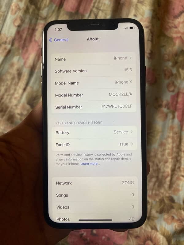 iphone X (non Pta) sim working 4