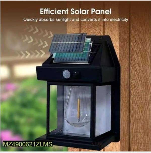 Solar outdoor night wall lamp waterproof 3