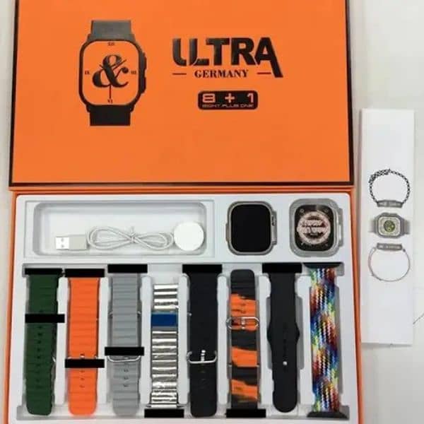 Y80 Ultra 8 in 1 Smart watch 0