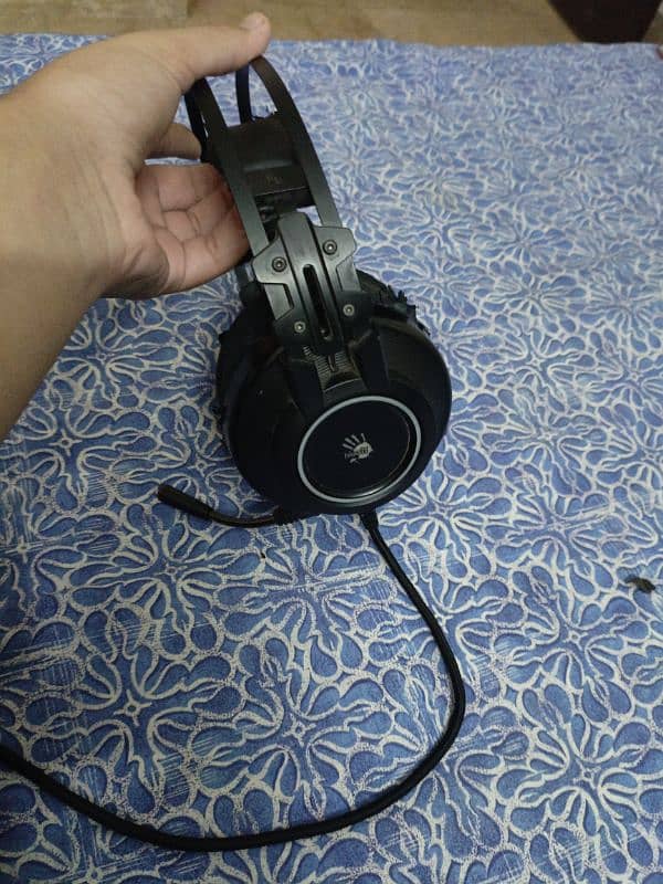 bloody g528c gaming headset with usb connector 1