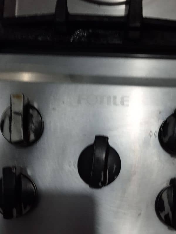 5 burners (hob) fortile 6