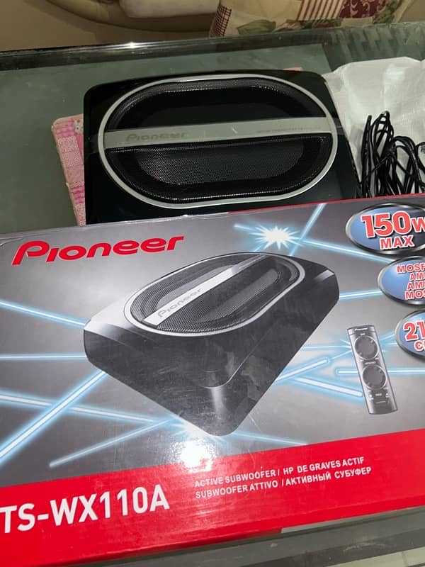 pioneer subwoofer 150w max 1