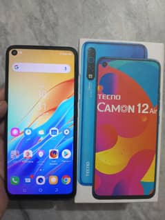 Tecno camon 12 air 64gb 4gb with box (03075491881)