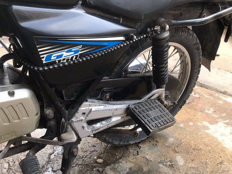 Suzuki GS 150 Karachi registration for sale 6