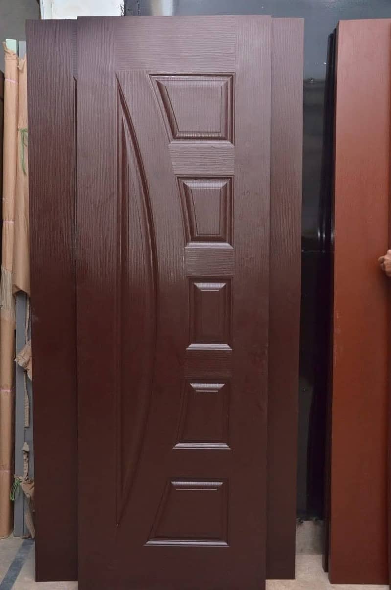 Fiber door/Panel door/Fiber door/Poly Door/China laminated door 4