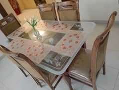 Dining Table with 6 chairs