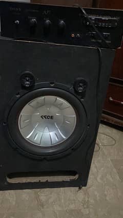 HIGH QUALITY BOOFER WITH AMPLIFIER