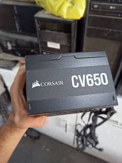 Corsair cv650 10/10 condition slightly used 650w psu 650 power supply 0