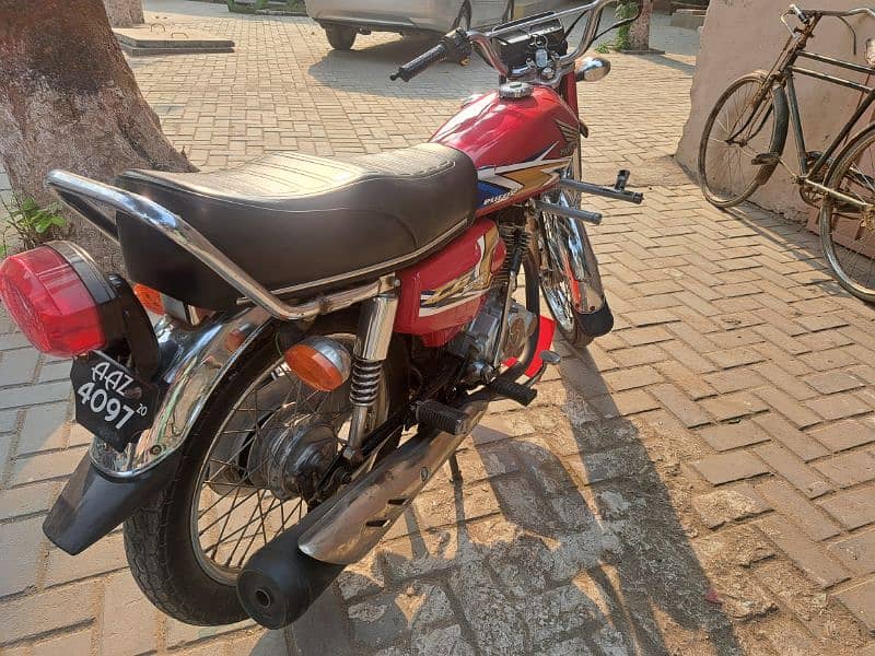 honda cg 125 2020 model for sale urgently 2