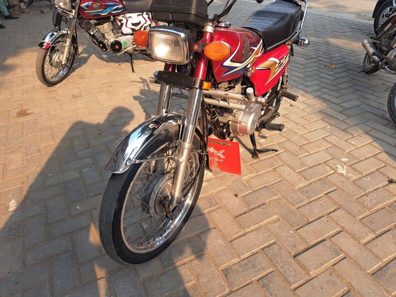 honda cg 125 2020 model for sale urgently 5