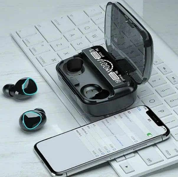 M10 Wireless Bluetooth EarBuds with Powerbank 2