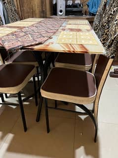 Used 6 seaters dining table