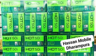 INFINIX HOT 50i (6GB/128GB) G81 Chipset 5000mAh Battery New Box Pack