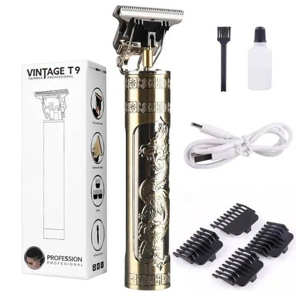 T9 Professional Beard Trimmer Haircut Shaving Machine For Men 0