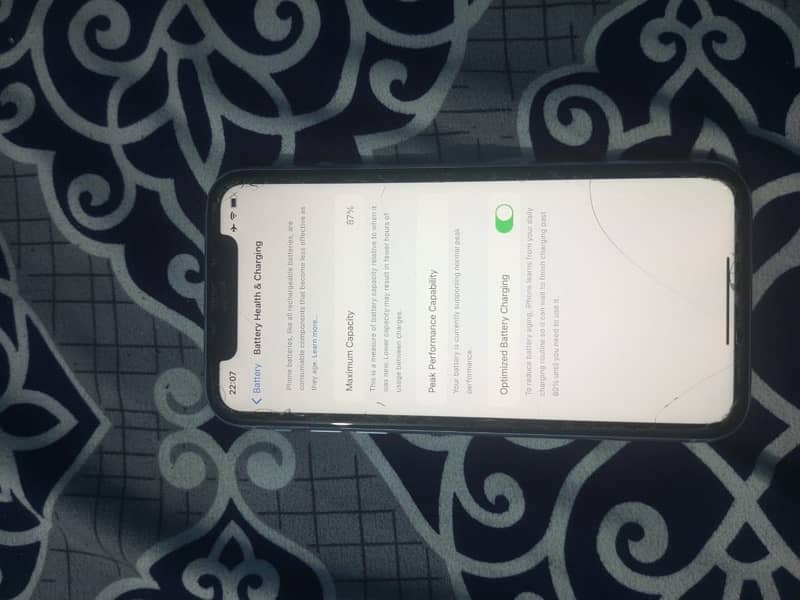 iphone xr non pta jv 64 gb 87% BH water pack all ok 2