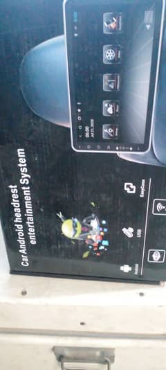 Car. Android,Headrest,Entertainment,System