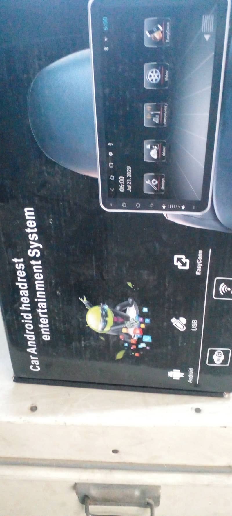 Car. Android,Headrest,Entertainment,System 0