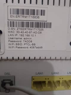 PTCL Device for sale