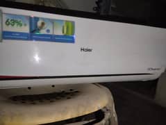 haier ac 1 ton good condition