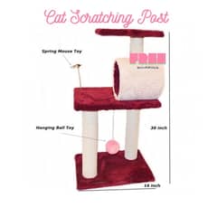 cute cat scratch post