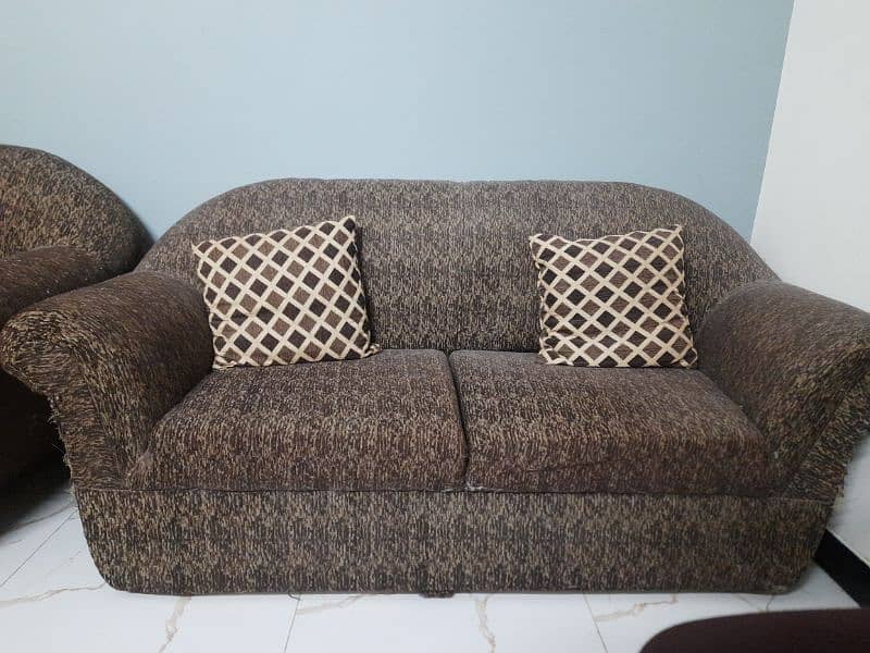 Brown Sofa Set 1